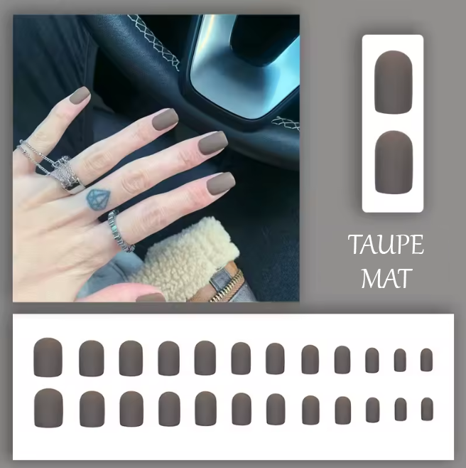 Taupe mat