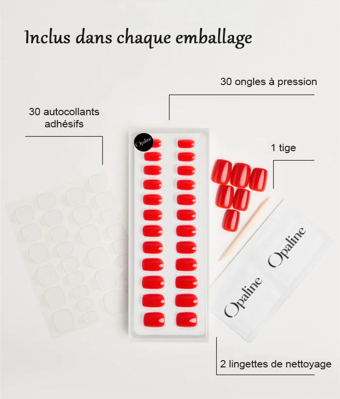 Ongles en gel souple à presser